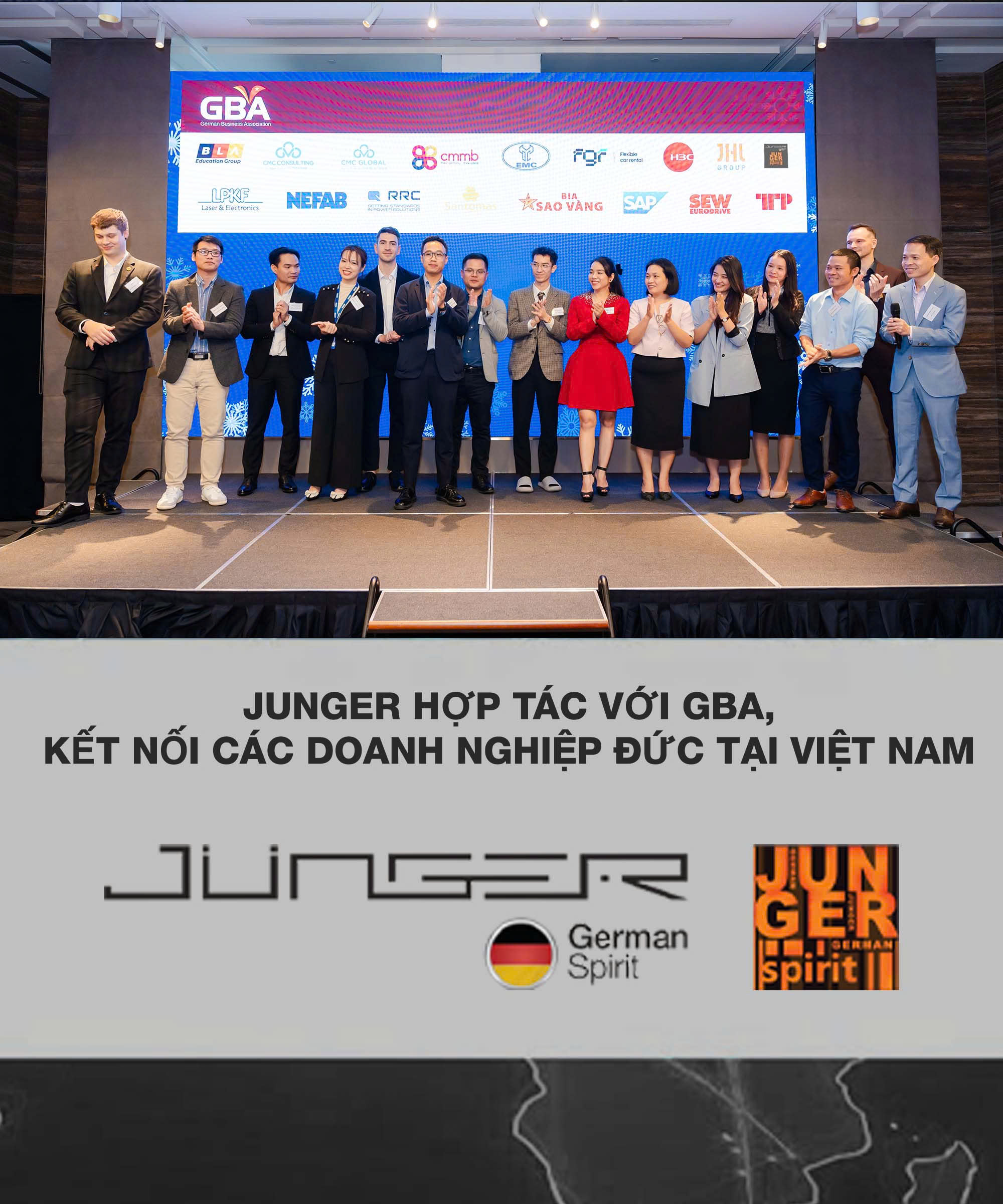 Junger hợp tác với GBA, kết nối doanh nghiệp Đức tại Việt Nam