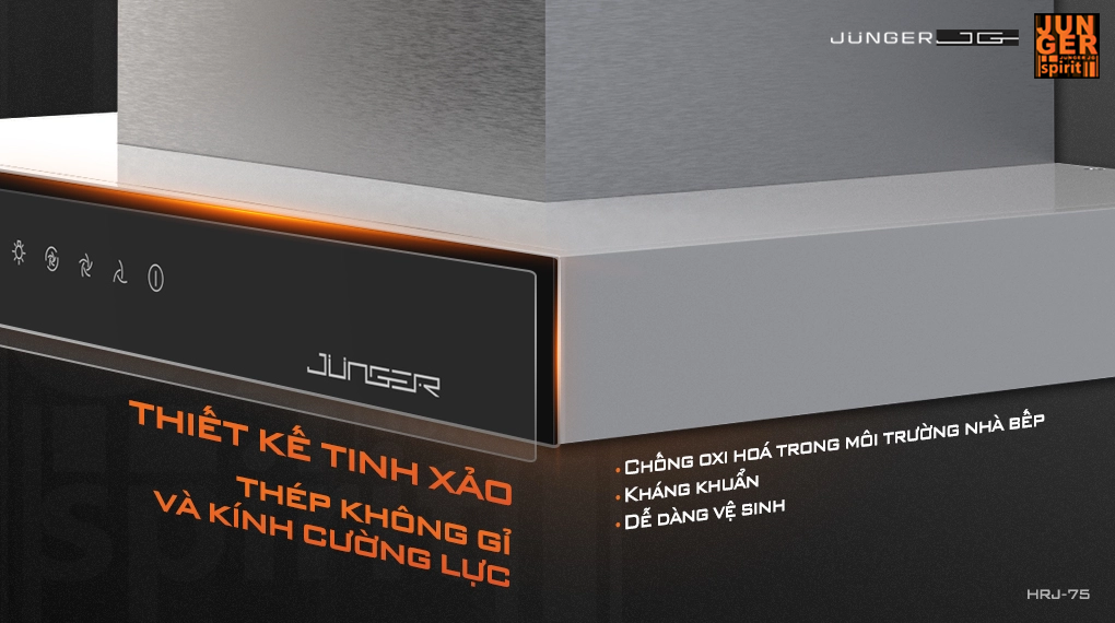 Máy hút mùi âm tủ Junger HRJ-75