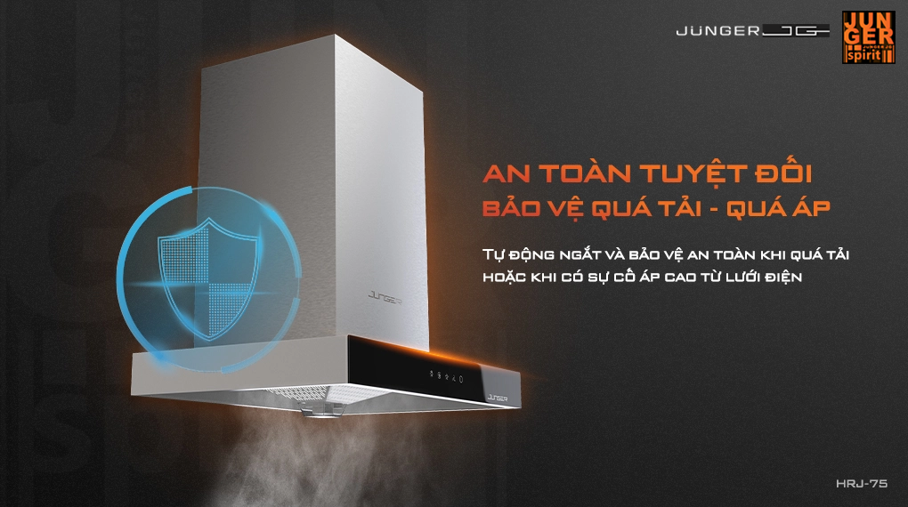 Máy hút mùi âm tủ Junger HRJ-75