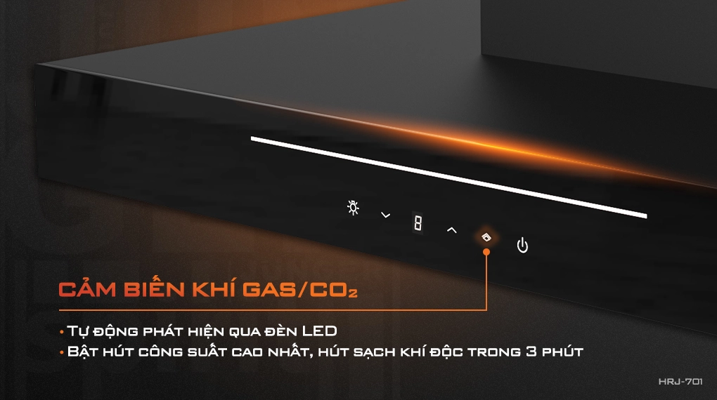 Máy hút mùi áp tường Junger HRJ-701