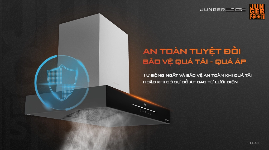 Máy hút mùi âm tủ Junger H-90