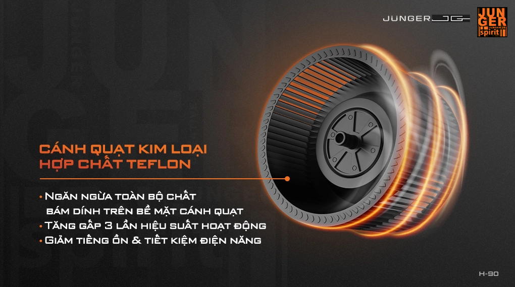 Máy hút mùi âm tủ Junger H-90