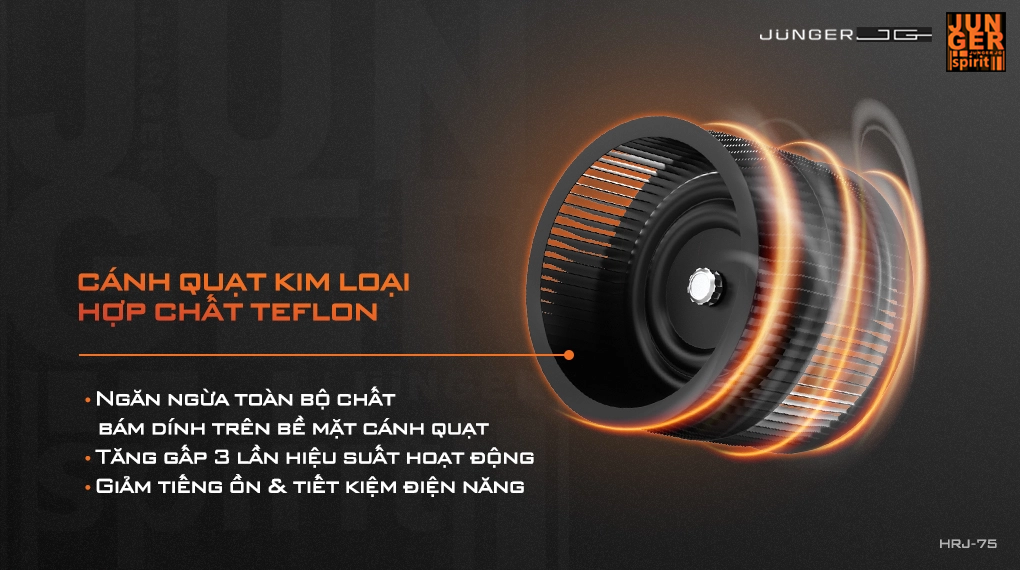 Máy hút mùi âm tủ Junger HRJ-75