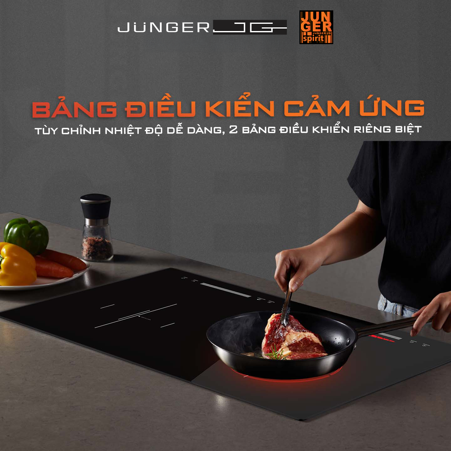 Bếp điện từ hồng ngoại Junger CEJ-203-IF