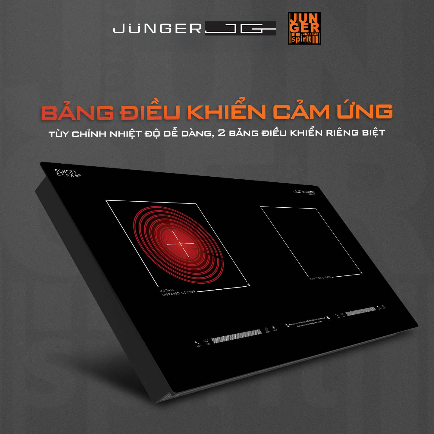 Bếp từ hồng ngoại Junger MTD-18