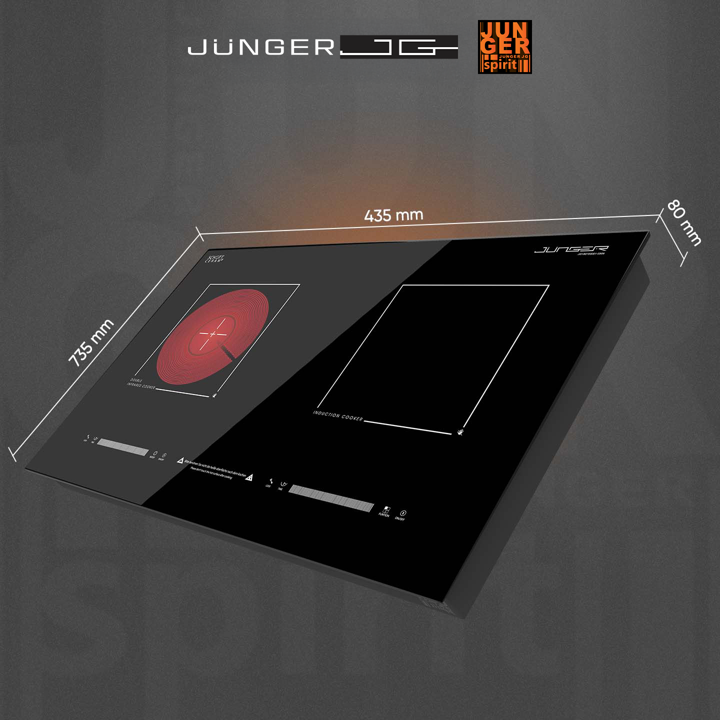 Bếp từ hồng ngoại Junger MTD-18