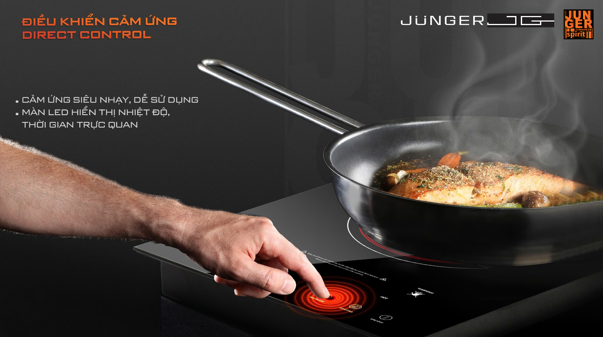 Bếp hồng ngoại đơn Junger IS-19
