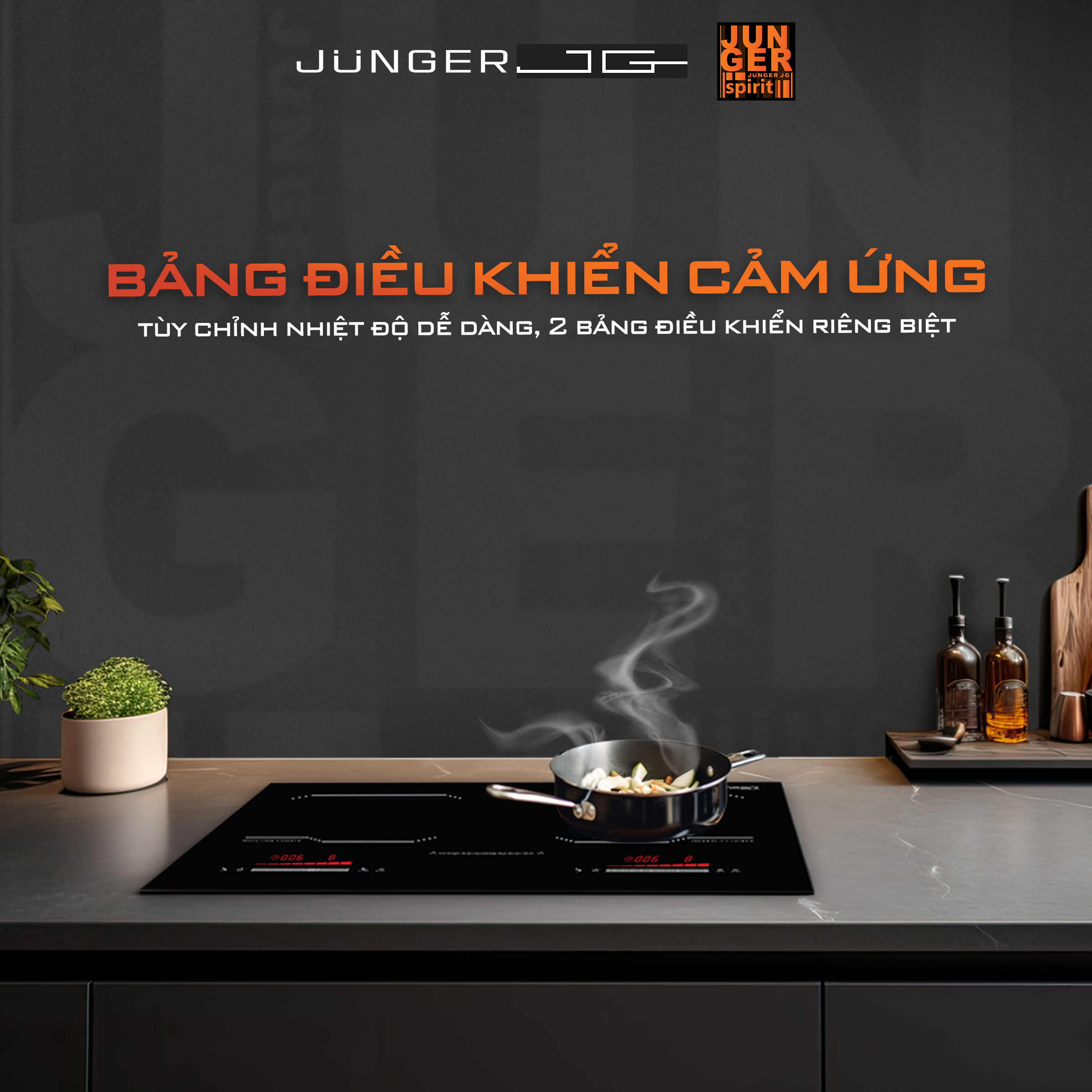 Bếp Từ hồng ngoại Junger MK-24