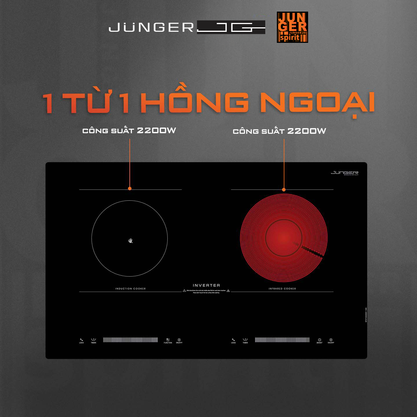MTD-71 hỗ trợ kiểm soát nhiệt với 8 mức cài đặt chế độ, phù hợp nhiều nhu cầu chế biến.