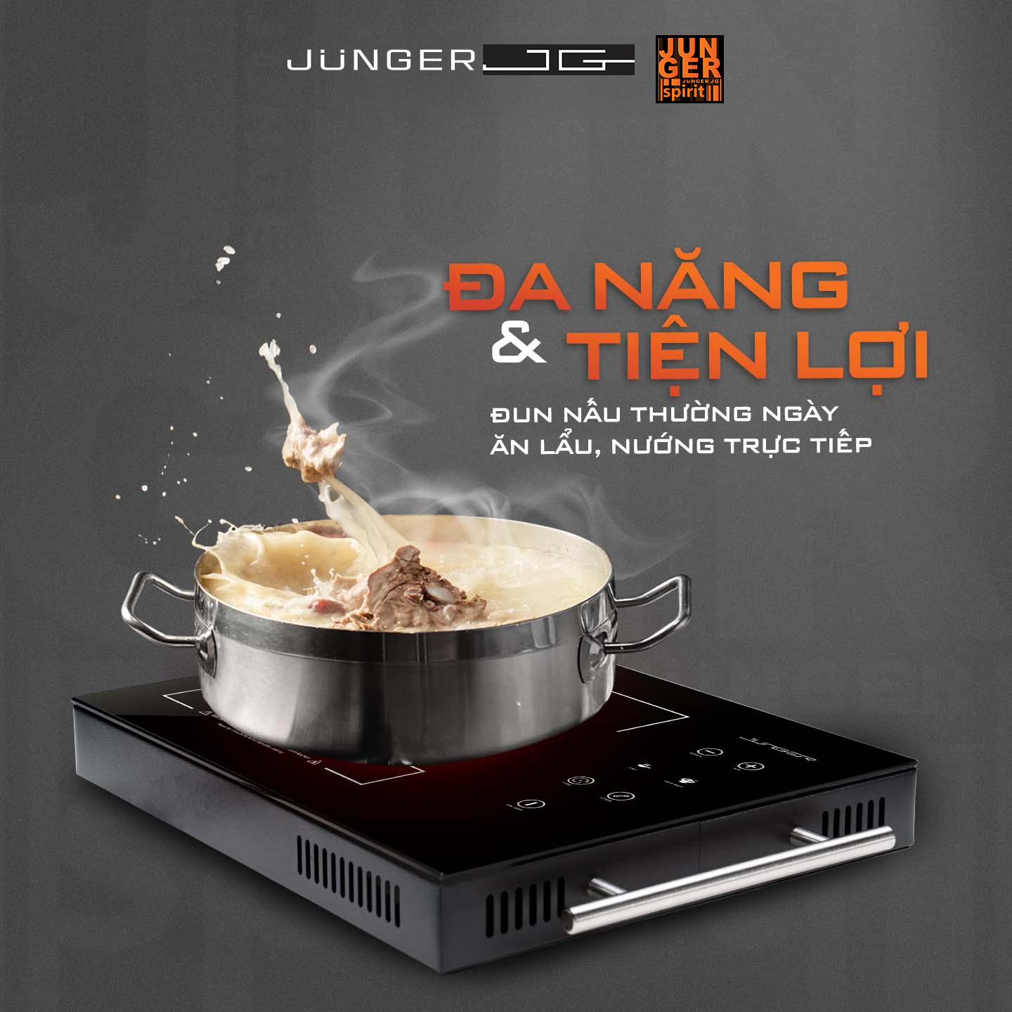 MT-21 giúp kiểm soát nhiệt tối ưu với các mức cài đặt chế độ phù hợp cho mọi món ăn.