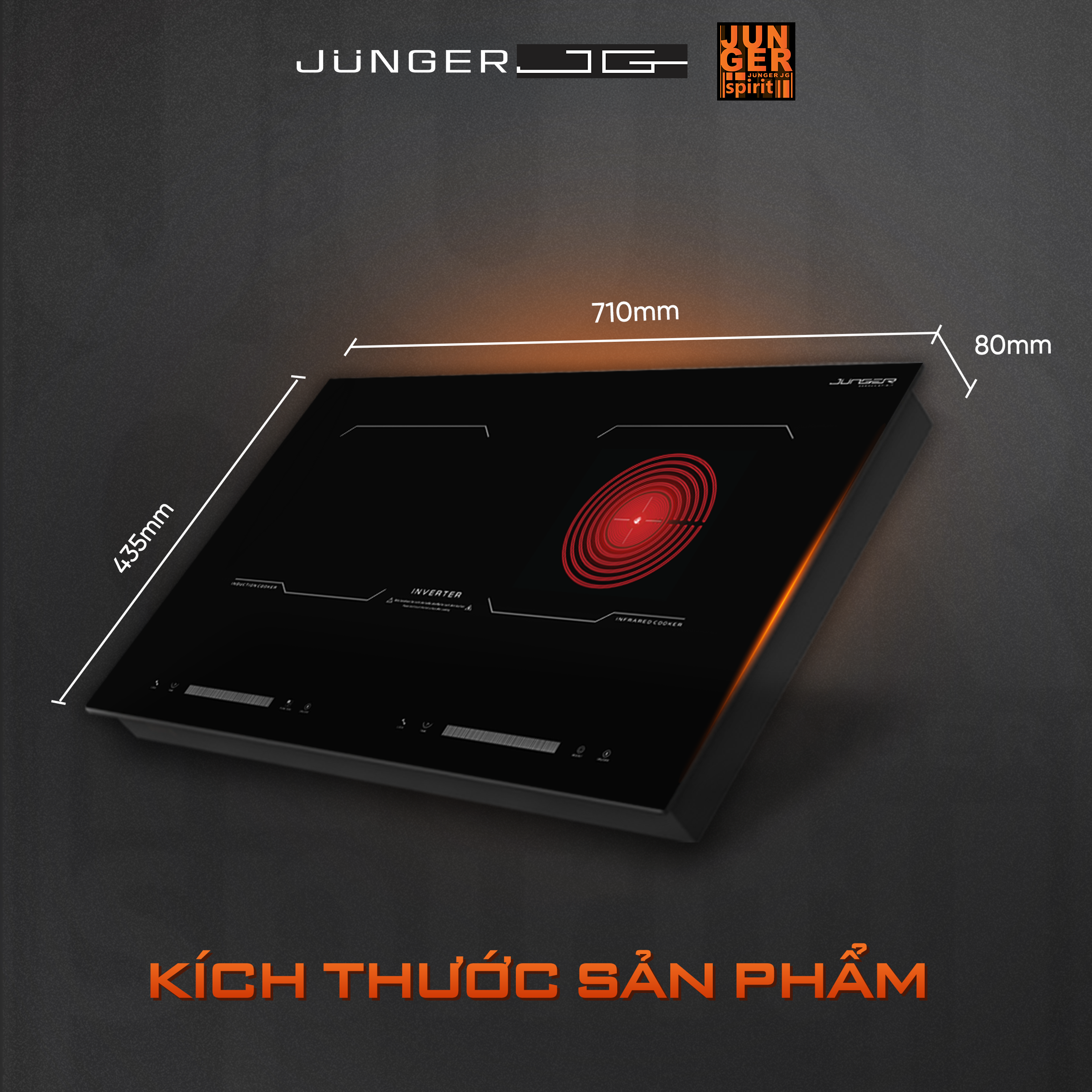 Bếp Từ hồng ngoại Junger MK-24