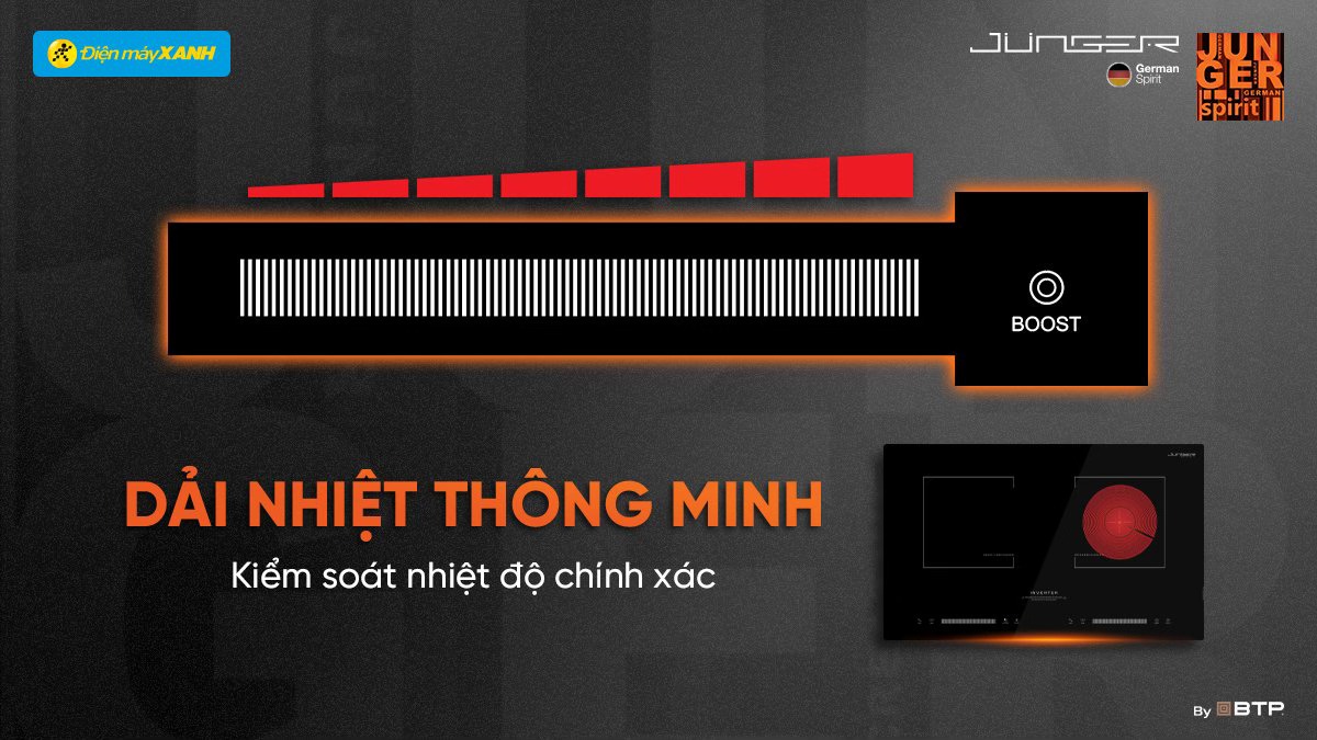 Cảm biến nhiệt Dual EGO là hệ thống cảm biến nhiệt kép giúp kiểm soát nhiệt độ chính xác hơn trong quá trình nấu