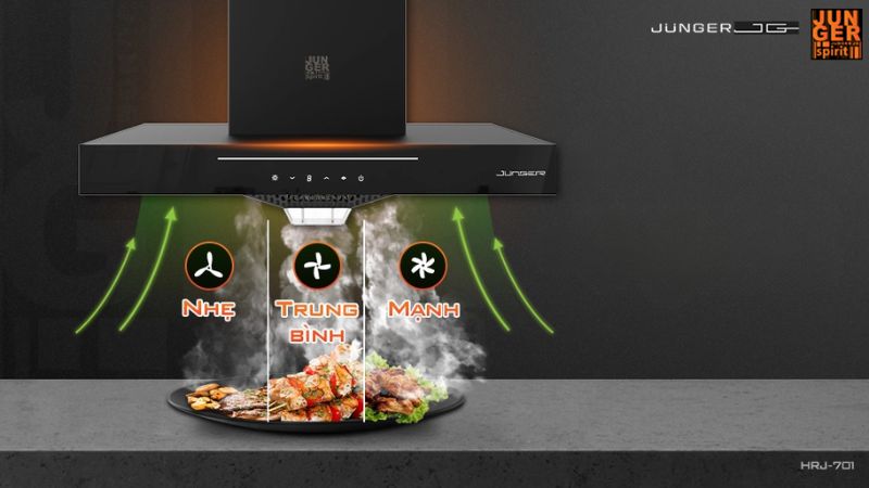 Cánh quạt kim loại phủ Teflon thường được sử dụng trong các dòng máy hút mùi cao cấp nhằm nâng cao độ bền và hiệu quả vận hành của hệ thống hút.