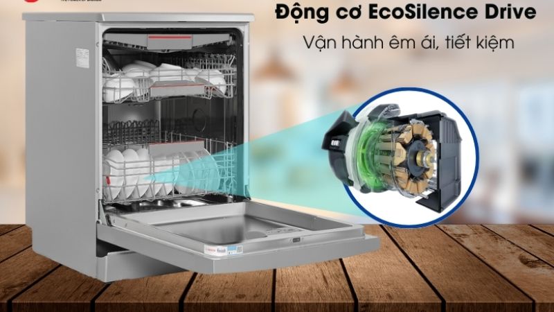 EcoSilence Drive là công nghệ động cơ nhằm giảm tiếng ồn, tiết kiệm năng lượng và tăng độ bền khi vận hành.